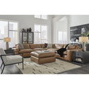  Manufacturer Color_Caramel  -- Emilia Leather Match Ottoman IMAGE 8