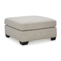  Manufacturer Color_Pebble  -- Mahoney Fabric Ottoman IMAGE 1