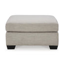  Manufacturer Color_Pebble  -- Mahoney Fabric Ottoman IMAGE 2