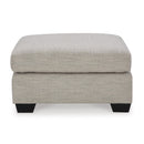  Manufacturer Color_Pebble  -- Mahoney Fabric Ottoman IMAGE 3