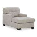  Manufacturer Color_Pebble  -- Mahoney Fabric Chaise IMAGE 1
