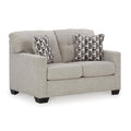  Manufacturer Color_Pebble  -- Mahoney Stationary Fabric Loveseat IMAGE 1