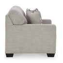  Manufacturer Color_Pebble  -- Mahoney Stationary Fabric Loveseat IMAGE 3