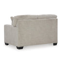  Manufacturer Color_Pebble  -- Mahoney Stationary Fabric Loveseat IMAGE 4
