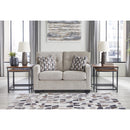  Manufacturer Color_Pebble  -- Mahoney Stationary Fabric Loveseat IMAGE 5
