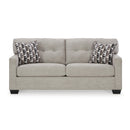  Manufacturer Color_Pebble  -- Mahoney Stationary Fabric Sofa IMAGE 2