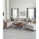  Manufacturer Color_Pebble  -- Mahoney Stationary Fabric Sofa IMAGE 7