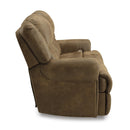  Motion Type_Power Recline  -- Boothbay Reclining Leather Look Sofa IMAGE 4