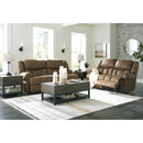  Motion Type_Power Recline  -- Boothbay Reclining Leather Look Sofa IMAGE 8