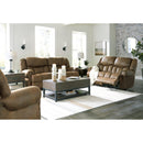  Motion Type_Power Recline  -- Boothbay Reclining Leather Look Sofa IMAGE 9