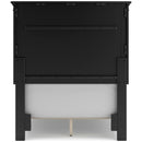  Size_Twin  -- Lanolee Panel Bed IMAGE 4