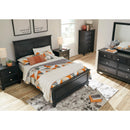  Lanolee B687B4 Full Panel Bed IMAGE 6