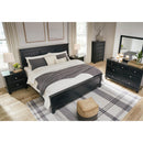  Lanolee B687B6 Queen Panel Bed IMAGE 6