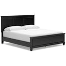 Lanolee B687B9 California King Panel Bed IMAGE 1