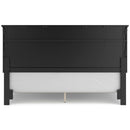  Lanolee B687B9 California King Panel Bed IMAGE 4