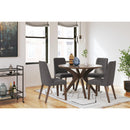  Signature Design by Ashley Lyncott D615-15 Round Dining Room Table IMAGE 7