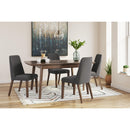  Signature Design by Ashley Lyncott D615-35 Rectangular Dining Room Butterfly Extension Table IMAGE 9