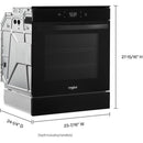  Whirlpool 24-inch, 2.9 cu. ft. Built-in Single Wall Oven with True Convection Technology WOS52ES4MB IMAGE 7