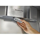  KitchenAid 42-inch, 25.1 cu. ft. Built-in Side-by-Side Refrigerator with External Water and Ice Dispensing System KBSD702MSS IMAGE 13