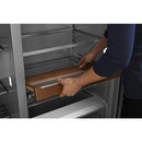 KitchenAid 48-inch, 29.4 cu. ft. Built-in Side-by-Side Refrigerator with External Water and Ice Dispensing System KBSD708MBS IMAGE 10