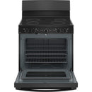  Color_Black  -- 30 inch Freestanding Electric Range with Radiant Smooth Cooktop IMAGE 2