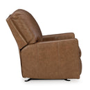 Manufacturer Color_Caramel  -- Bolsena Rocker Leather Match Recliner IMAGE 4