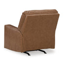  Manufacturer Color_Caramel  -- Bolsena Rocker Leather Match Recliner IMAGE 5