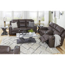  Manufacturer Color_Umber  -- Lavenhorne Rocker Leather Look Recliner IMAGE 10