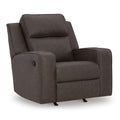  Manufacturer Color_Umber  -- Lavenhorne Rocker Leather Look Recliner IMAGE 1