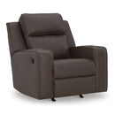  Manufacturer Color_Umber  -- Lavenhorne Rocker Leather Look Recliner IMAGE 1