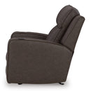  Manufacturer Color_Umber  -- Lavenhorne Rocker Leather Look Recliner IMAGE 5