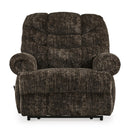  Manufacturer Color_Chocolate  -- Movie Man Fabric Recliner with Wall Recline IMAGE 3