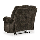  Manufacturer Color_Chocolate  -- Movie Man Fabric Recliner with Wall Recline IMAGE 5