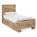  Size_Twin  -- Hyanna Panel Bed with Storage IMAGE 1