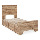  Size_Twin  -- Hyanna Panel Bed with Storage IMAGE 3
