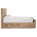  Hyanna B1050B29 Full Panel Bed with 2 Side Storage IMAGE 3