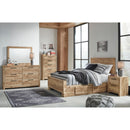 Hyanna B1050B29 Full Panel Bed with 2 Side Storage IMAGE 6