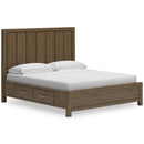  Cabalynn B974B8 King Panel Bed with Storage IMAGE 1