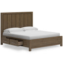  Cabalynn B974B8 King Panel Bed with Storage IMAGE 2