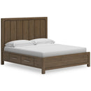  Cabalynn B974B9 California King Panel Bed with Storage IMAGE 1