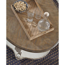  Signature Design by Ashley Realyn T743T2 Coffee Table and 2 End Tables IMAGE 3