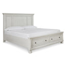  Size_Queen  -- Robbinsdale Panel Bed with Storage IMAGE 1