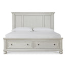  Size_Queen  -- Robbinsdale Panel Bed with Storage IMAGE 2