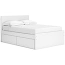  Onita EB9630B11 Full Panel Platform Bed with 1 Side Storage IMAGE 1