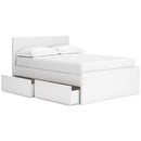  Onita EB9630B11 Full Panel Platform Bed with 1 Side Storage IMAGE 2