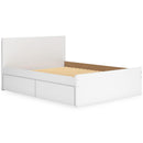  Onita EB9630B12 Queen Panel Platform Bed with 1 Side Storage IMAGE 8