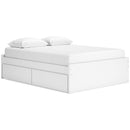  Onita EB9630B14 Queen Platform Bed with 2 Side Storage IMAGE 1