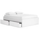  Onita EB9630B14 Queen Platform Bed with 2 Side Storage IMAGE 2