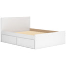 Onita EB9630B16 Queen Panel Platform Bed with 2 Side Storage IMAGE 6
