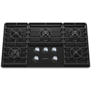  KitchenAid 36-inch Built-in Gas Cooktop with 5 Burners KGCC566RBL IMAGE 1